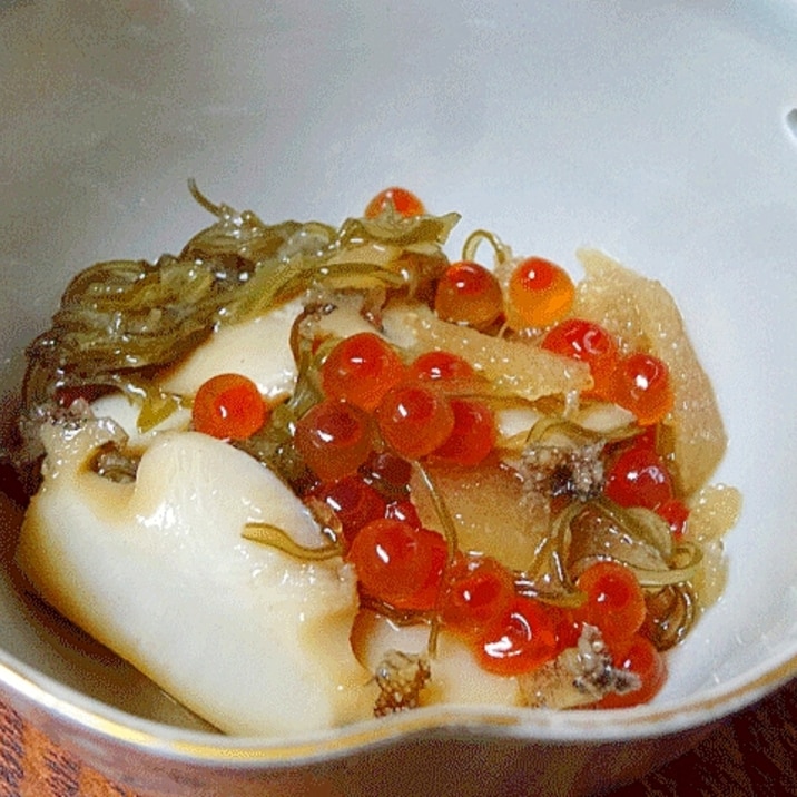 とろとろ美味☆ 海の幸「海宝漬」アレンジ
